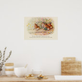 We hebben een kleine tuin - Guinee varkensgedicht Poster (Keuken)