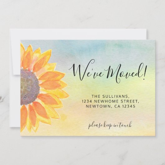 We hebben een kleurrijke aankondiging van de zonne (Voorkant)