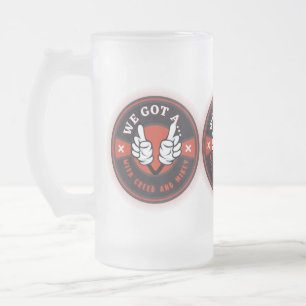 WE HEBBEN EEN  MATGLAS BIERPUL