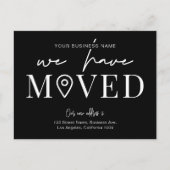 We hebben een minimale wijziging van het adres van briefkaart (Voorkant)