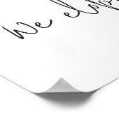 We hebben een minimalistisch script voor het uitle poster (Hoek)