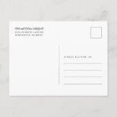 We hebben een modern Waterverf land bewogen Aankondigingskaart (Achterkant)