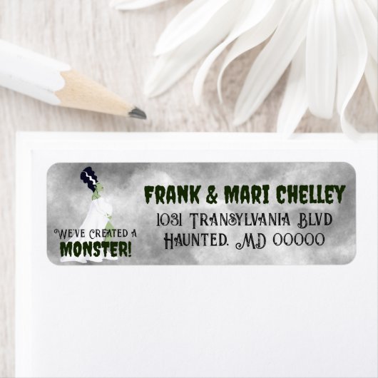 We hebben een monster Creëer! Etiket (Insitu)