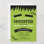 We hebben een monster Creëer | Halloween Baby show Kaart (Voorkant)