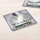 We hebben een monster Creëer! Kartonnen Onderzetters (Schuin)