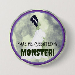 We hebben een monster Creëer! Ronde Button 7,6 Cm