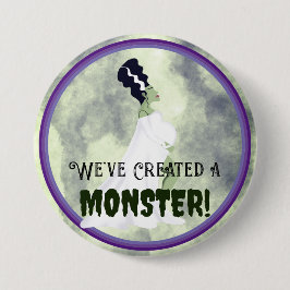 We hebben een monster Creëer! Ronde Button 7,6 Cm