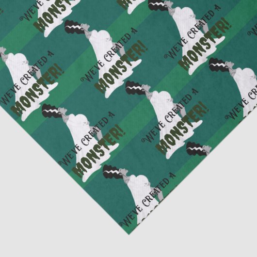 We hebben een monster Creëer! Tissuepapier (Detail)