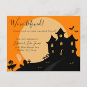 We hebben een nieuw adres bericht verhuisd dat Hal Aankondigingskaart (Voorkant)