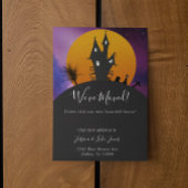 We hebben een nieuw adres bericht verhuisd dat Hal Aankondigingskaart