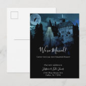 We hebben een nieuw adres bericht verhuisd dat Hal Aankondigingskaart (Voorkant / Achterkant)