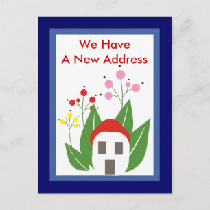 We hebben een nieuw adres Briefkaarten