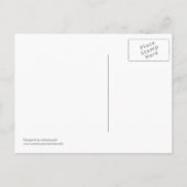 We hebben een nieuw adres slakkenhuis Briefkaart v (Achterkant)