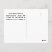 We hebben een nieuw adres verplaatst briefkaart (Achterkant)