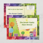 We hebben een nieuw Briefkaart voor thuisaankondig (Voorkant / Achterkant)