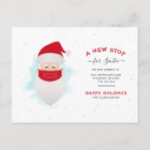 We hebben een nieuw einde gemaakt voor kerstbewegi aankondigingskaart (Voorkant)