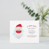 We hebben een nieuw einde gemaakt voor kerstbewegi aankondigingskaart (Staand voorkant)