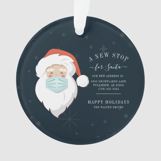 We hebben een nieuw einde gemaakt voor Santa Holid Ornament (voorkant)