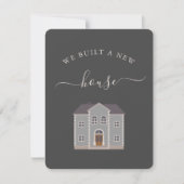 We hebben een nieuw huis gebouwd dat we hebben aan (Voorkant)