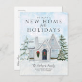 We hebben een nieuw startpunt voor de Feestdagen d Aankondigingskaart (Voorkant / Achterkant)