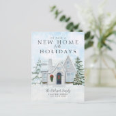 We hebben een nieuw startpunt voor de Feestdagen d Aankondigingskaart (Staand voorkant)