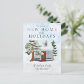 We hebben een nieuw startpunt voor de Feestdagen d Aankondigingskaart (Staand voorkant)