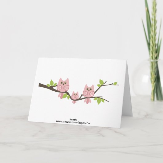 We hebben een nieuw wenskaart aankondiging (Achterkant)