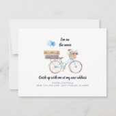 We hebben een nieuwe Adres Boho Bewegende Aankondi Aankondiging (Voorkant)