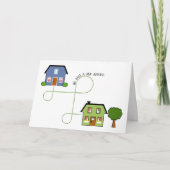 We hebben een nieuwe adresaankondiging (Voorkant)