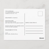 We hebben een nieuwe adreswijziging doorgevoerd briefkaart (Achterkant)