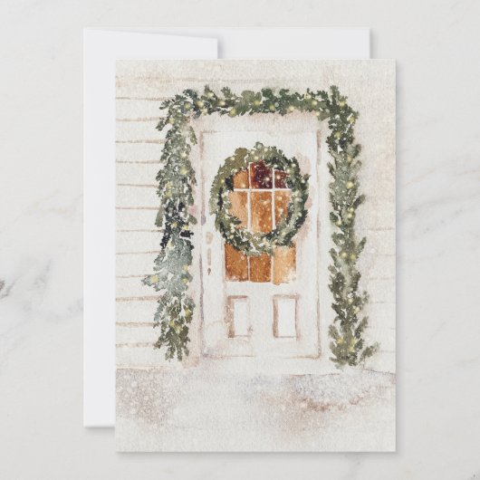 We hebben een nieuwe 'Home Winter Moving'-aankondi Aankondiging (Achterkant)