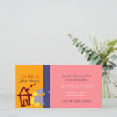 We hebben een nieuwe homopenkaart aankondiging (Staand voorkant)