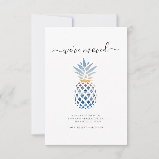 We hebben een nieuwe mededeling over adreswijzigin (Voorkant)