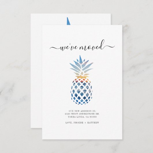 We hebben een nieuwe mededeling over adreswijzigin (Voorkant / Achterkant)