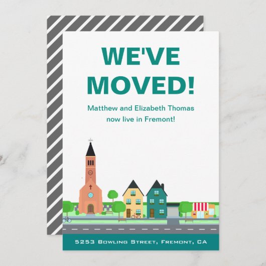 We hebben een nieuwe mededeling over adreswijzigin aankondiging (Voorkant / Achterkant)