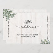 We hebben een nieuwe mededeling over adreswijzigin aankondiging (Voorkant / Achterkant)