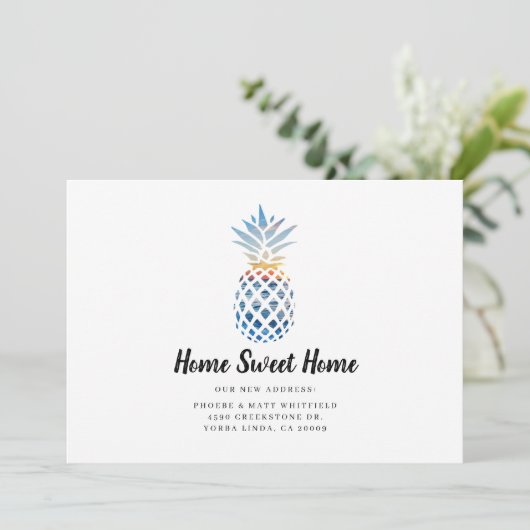 We hebben een nieuwe mededeling over adreswijzigin aankondiging (Staand voorkant)