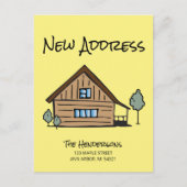 We hebben een nieuwe mededeling over adreswijzigin briefkaart (Voorkant)