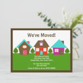 We hebben een nieuwe mededeling over adreswijzigin kaart (Staand voorkant)