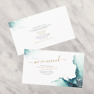 We hebben een nieuwe mededeling over adreswijzigin visitekaartje