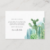 We hebben een nieuwe mededeling over adreswijzigin visitekaartje (Achterkant)