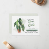 We hebben een nieuwe mededeling over 'Roots Moving Notitiekaartje (Voorkant / Achterkant in situ)