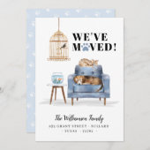 We hebben een nieuwe Thuishond en een kat-slaapbla Aankondiging (Voorkant / Achterkant)