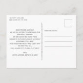 We hebben een nieuwe versie van Dog Rescue Aankondigingskaart (Achterkant)