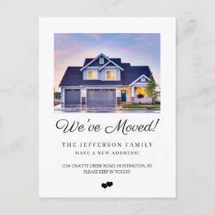 We hebben een nieuwe wijziging van adresfoto's ver aankondigingskaart