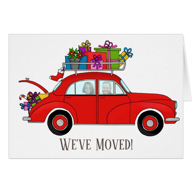 We hebben een op kerstmis aanpasbare fotokaart gem (Voorkant Horizontaal)