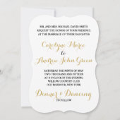 We hebben een open bar en een grappige bruiloft kaart (Achterkant)