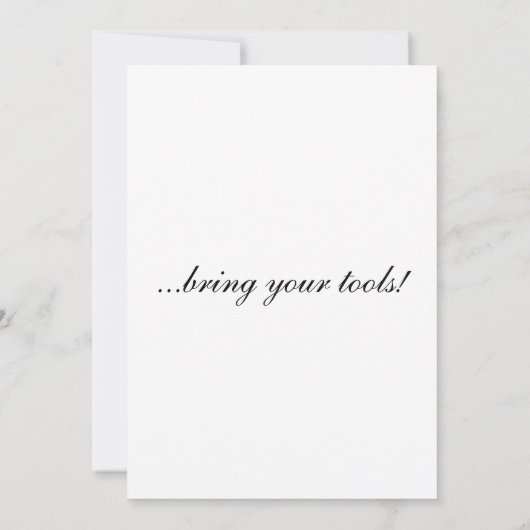 We hebben een opwarming van de aarde... kaart (Achterkant)