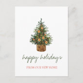 We hebben een Oranje feestdag gemaakt met kerstbom Aankondigingskaart (Voorkant)