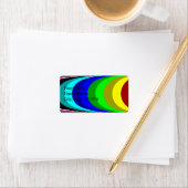 We hebben een regenboog nodig etiket (Insitu)